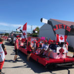 The Richmond Jets at the Salmon Festival Canada Day Parade