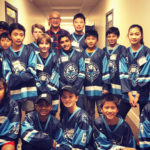 Richmond Jets Peewee A4 team in the community