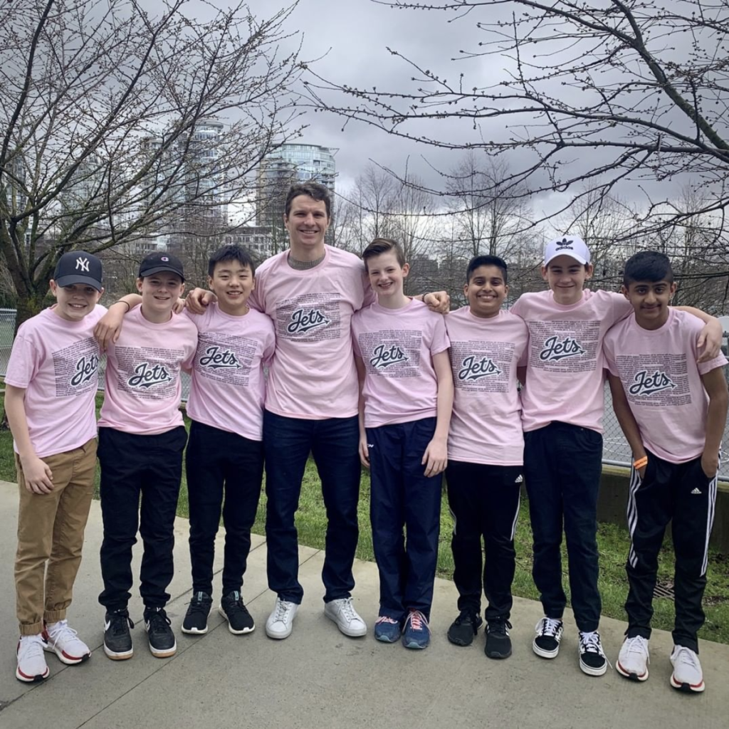 Richmond Jets Pink T-Shirt Day