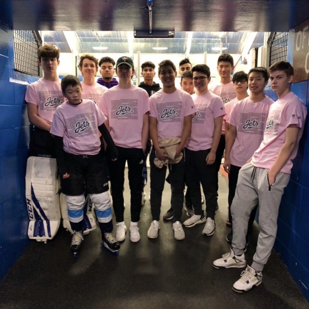 Richmond Jets Pink T-Shirt Day
