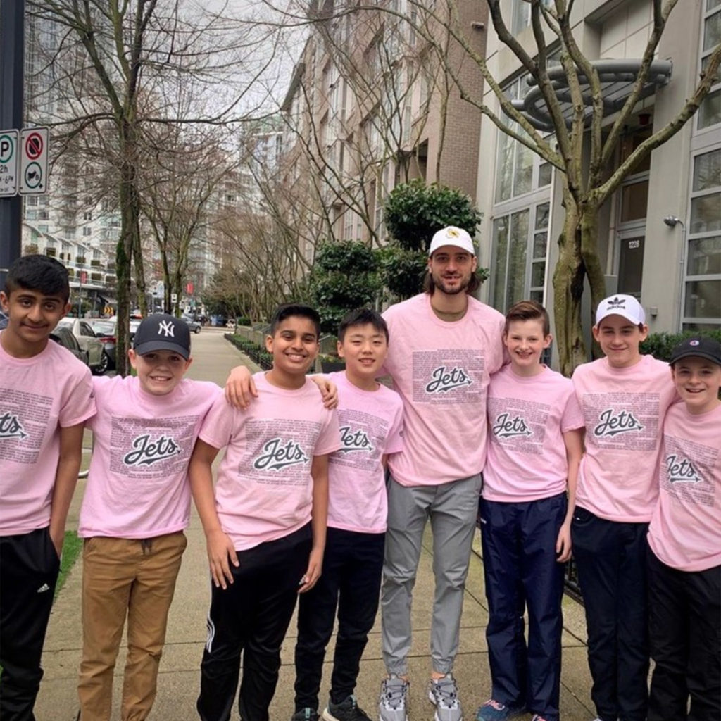 Richmond Jets Pink T-Shirt Day
