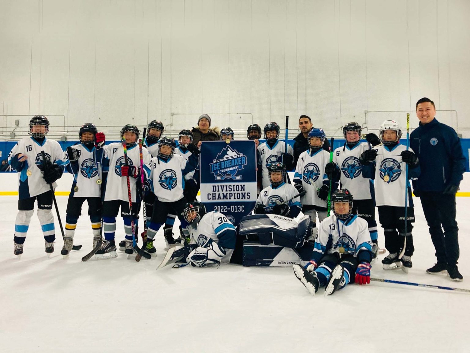 Richmond Jets U13C5 Win U13 C Division in the Ice Breaker C Tournament